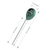 SONKIR Soil pH Meter, MS01 3-in-1 Soil Moisture/Light/pH Tester Gardening