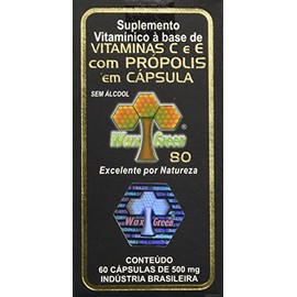 Propolis Em Capsula 80 -Export (60 Capsules)