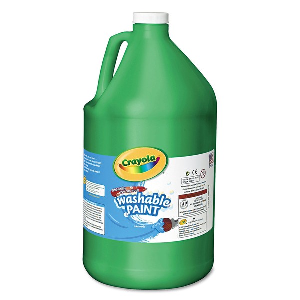 Crayola 542128044 Washable Paint, Green, 1 gal