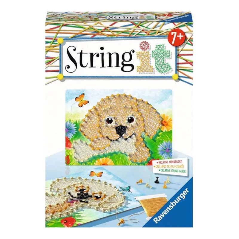 Ravensburger Manualidad Completa Con Hilo Lindos Perros Ravensburger Flor