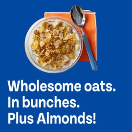 Honey Bunches of Oats Almond, Heart Healthy, Low Fat, made with Whole Grain Cereal, 12 Ounce