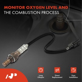 Sensor de oxígeno O2 A-Premium compatible con Nissan Rogue 2014-2020, Frontier 2013-2019, Xterra 2013-2015, Pathfinder 2014-2014 e Infinite QX60 2014-2017, 2.5L 4.0L, downstream