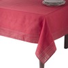 Fennco Styles Iridescent Design Plaid Tableclothh - 3 Sizes (65"x104")