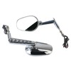 Pacewalker Muscle Rear View Mirrors with LED Turn Signals Light