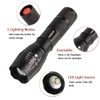 JARDLITE 8 Pack LED Emergency Handheld Flashlight, Adjustable Focus, Water