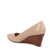 Franco Sarto Womens Frankie Pointed Toe Wedge Pump Ballet Beige