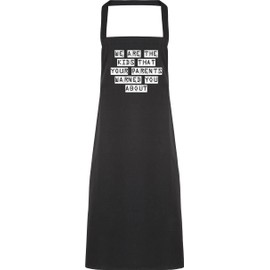 Hippowarehouse We are The Kids That Your Parents Warned You About Apron kitchen cooking painting DIY onesize adult