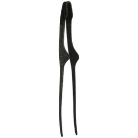 Endoshoji BTVJ601 TKG Japanese Clever Tongs, Economy Type, Black Gold, 18-0 Stainless Steel, Japan
