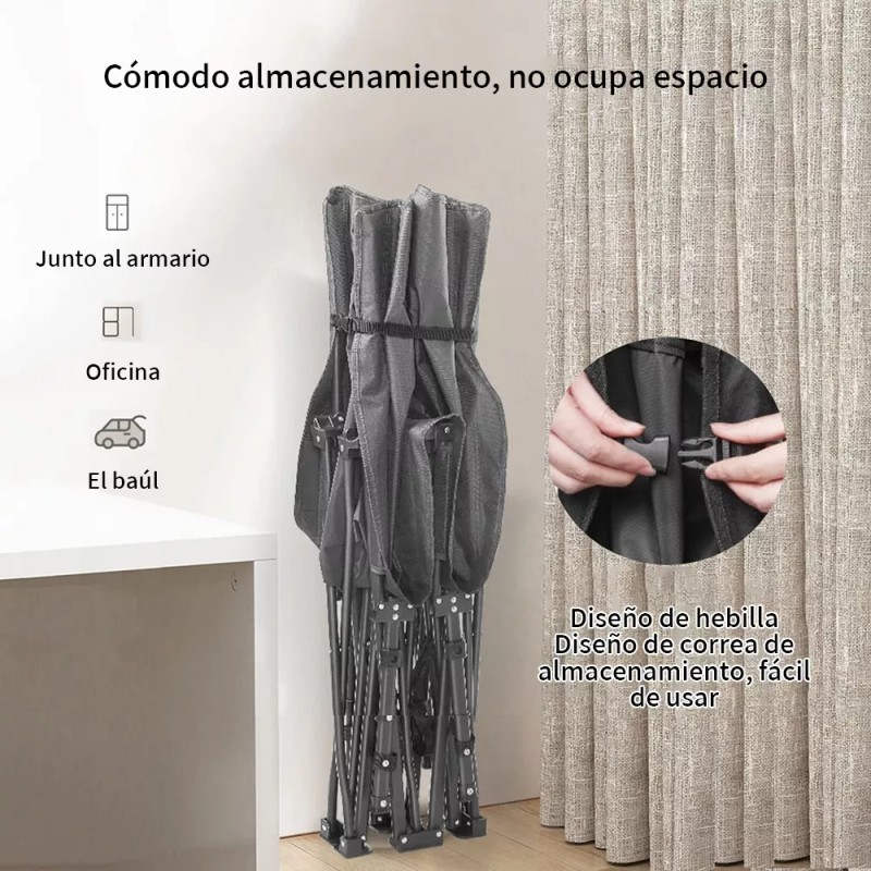 KYE Catre Camastro Plegable Colchoneta Kye Soporte 200kg 190x71x37cm Color