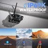 eRapta Wireless Backup Camera Magnetic: 5” Portable, 1-Min Install-Free Trailer