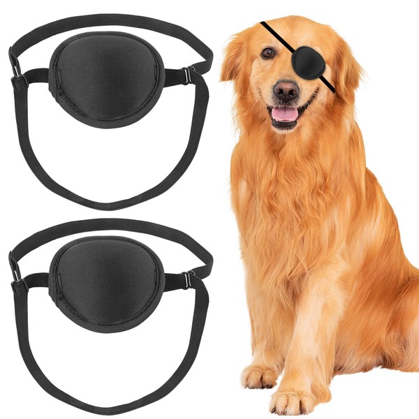Dog Eye Patch, Adjustable Small Dog & Cat Protective Eye