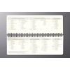 SIGEL C2682 Desk Calendar Landscape Calendar 2026, Large, Dark Blue,