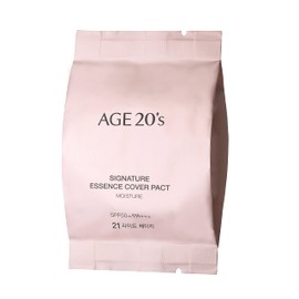 AGE20's Signature Essence Moisture Foundation Cushion Pact + Refill #23 Medium Beige 0.5 oz (13.9 g) x 2