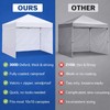 10x10 Canopy Sidewall, 1 Pack White Wall Panel, Frame Not