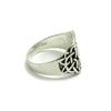 Sterling silver men ring celtic solid 925 size H -