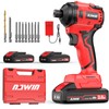 NAWIN Cordless Impact Driver Kit 20V Max Torque 240Nm（177ft-lbs）High Rotation