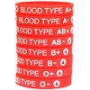 O- Blood Type Medical Wristband O Negative Bracelet Wristband
