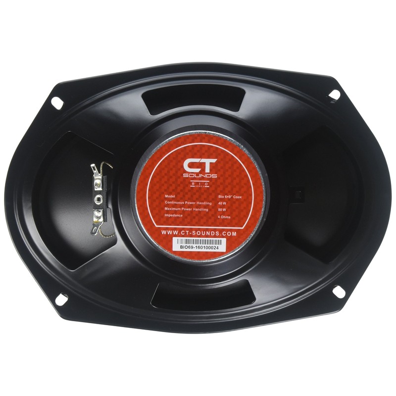 CT Sounds Bio 6" x 9" Speaker Sysytem, Black
