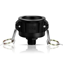 275 330 Gallon IBC Tote Fittings, Adapter, Tank Drain Adapter for Garden Hose 2 Inch Camlock Fittings to 3/4 Inch Male Thread