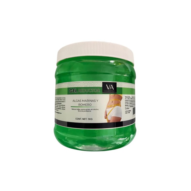 GEL REDUCTOR Y TONIFICANTE ALGAS MARINAS Y ROMERO SPA 1KG.