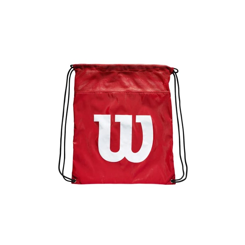 Wilson Turnbeutel mit Kordelverschluss, Unisex, rot, WRZ877799