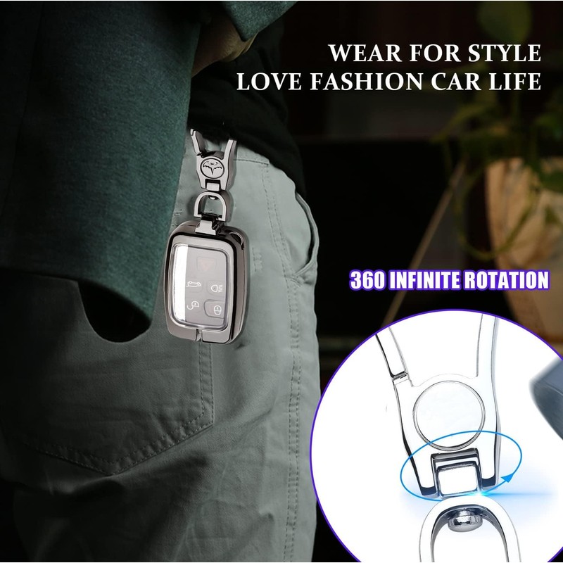 Friendship Zinc Alloy Key Cover Key Fob fit for Range