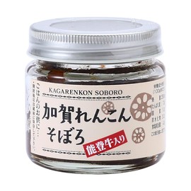Kasai Foods Kaga Lotus Rot Soboro with Noto Beef, 3.3 oz (95 g)