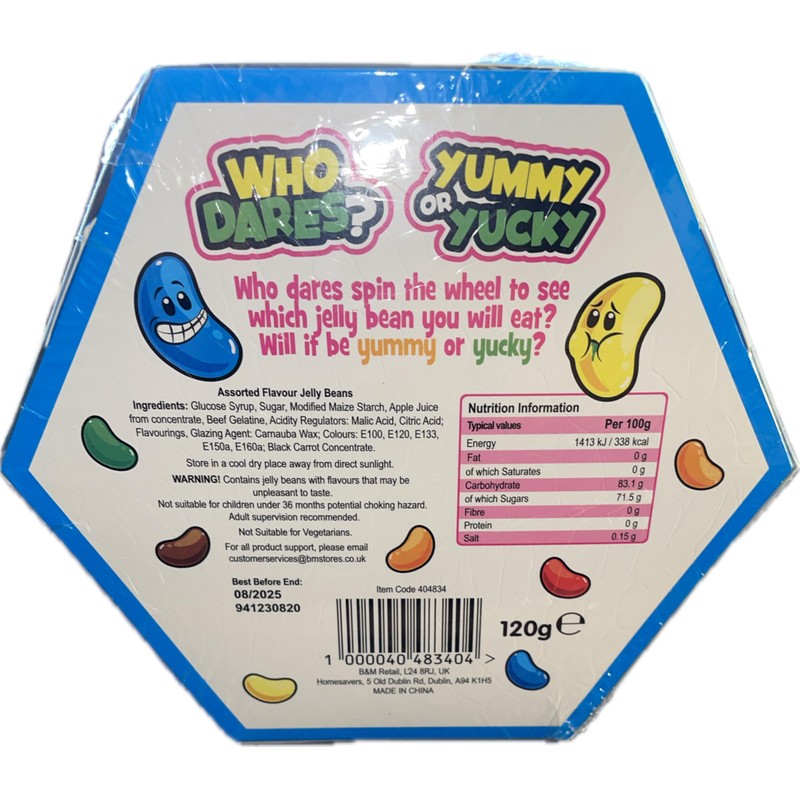 Who Dares? Yummy or Yucky Jelly Bean Game Holiday Fun