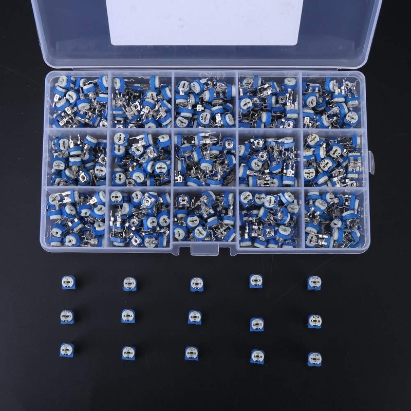Resistor Assortment Kit Set Variable Resistance Potentiometer Variable Resistance Trimmer