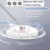 3 Pack Mop Heads Replacement, 360° Spin Mop Heads Standard