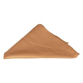 Weddecor 20 Inch Gold 2028 Cotton Polyester Table Napkin for Home, Hotel, Dinning, Wedding, Banquet, Party, Events, Hemmed Edges Lightweight & Machine Washable, 10pcs