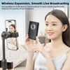 Phone Vlog Selfie Monitor Screen,4K Magnetic Back Camera Selfie Monitor,Using