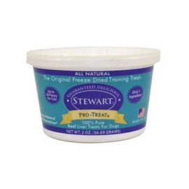 Stewart Pro-Treat Freeze Dried Beef Liver Dog Treats 2oz