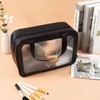 Clear Travel Toiletries Bag Makeup Thickened PVC Waterproof Transparent Wash