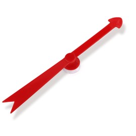 Large Arrow Spinner, Game Spinners for Classroom with Suction Cup Teaching Tools for Classroom Activities Game Board Spinner Arrow for Home School (Red)