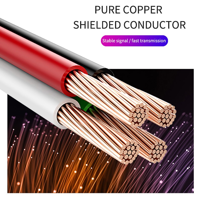 Gaming Headset Wired Comfortable Multifunctional Multicolor RGB Headphone with Omnidirectional