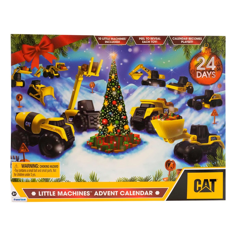 CAT Construction Toys, Little Machines Advent Calendar - Kids Toys