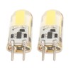 2PCS Silicone LED Light Bulb GY6.35 COB 1505 3W 12V