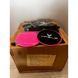 Vipele Core Sliders. Dual Sided Bulk, wholesale Pink, 60 Sets