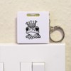 Azeeda 'Frog Prince' Keyring Tape Measure/Spirit Level Tool (KM00038633)