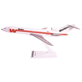 Western 727-200 Airplane Miniature Model Plastic Snap-Fit 1:200 Part# ABO-72720H-015