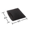 Aolleteau 4 Pack Foam Tank Filter Compatible with Hoover Steam