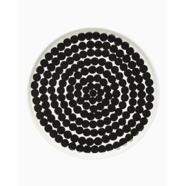 MARIMEKKO SIIRTOLAPUUTARHA PLATE 20CM - BLACK/WHITE