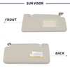 Magimaker Passenger Side Sun Visor Fit for Nissan Versa 2007
