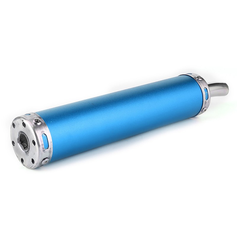 Stainless Steel Exhaust Muffler Silencer 20mm/0.8in Modified Parts for 2