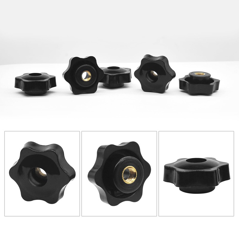 JJWNMLL 12 x M10 outer diameter 38 hexagonal plastic head