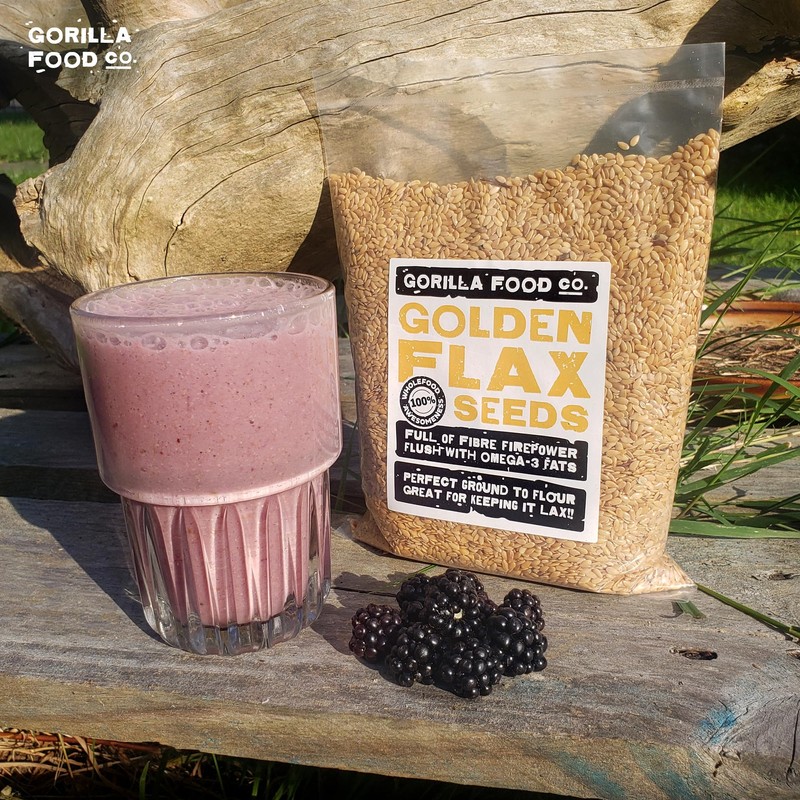 Gorilla Food Co. Golden Flax Seeds (Linseeds) - 400g