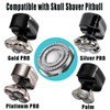Shaver Replacement Blades Compatible with Skull Shaver Pitbull Gold Shaver，Men's