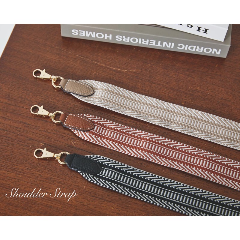 QUAY SD-001 Replacement Shoulder Belt, Genuine Leather, Included, Shoulder Strap,