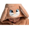 Wunsy Rabbit Onesies for Children in Ages 2-13 Beige Rabbit